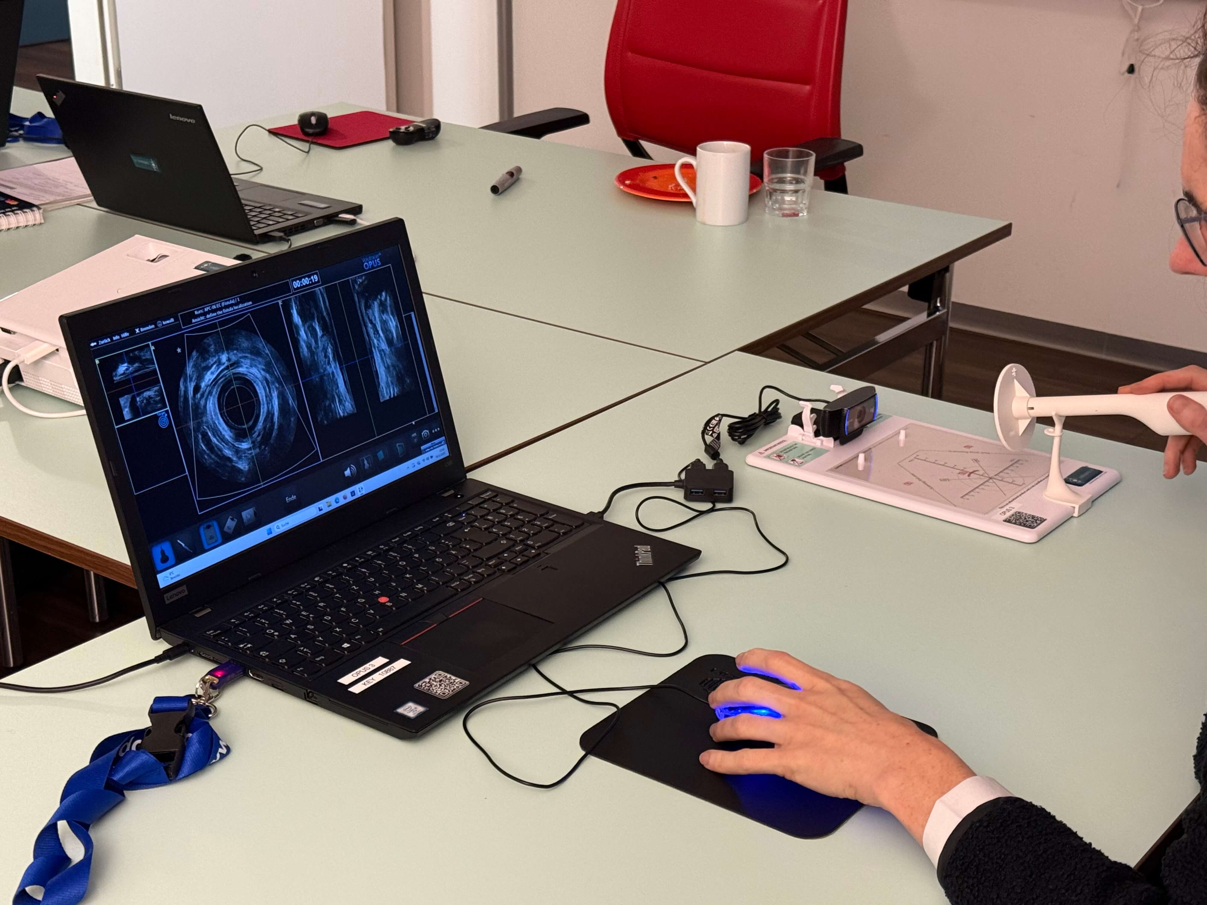 working with optical simulator